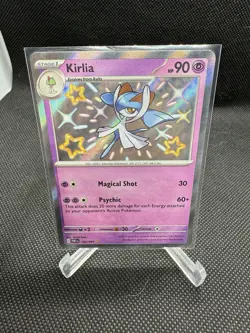 2024 Pokemon SV Paldean Fates PAF EN Kirlia #154/091 - Image 1