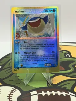 Pokemon TCG Wailmer EX Ruby & Sapphire 48/109 Reverse Holo Uncommon NM/LP - Image 1