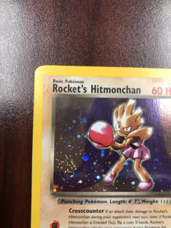 Pokemon Rocket's Hitmonchan 11/132 Gym Heroes Holofoil - MP - Image 2