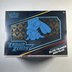 Pokemon TCG: Crown Zenith Elite Trainer Box Pokemon Center ETB New Sealed Mint 2 820650851872 - Image 1