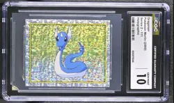 CGC 10 2000 Dragonair Pokemon Merlin Series 2 #111 Holographic GEM 10 - Image 1