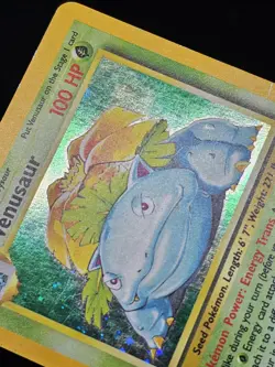 Venusaur 18/130 Base Set 2 Holo Rare Pokemon TCG - Image 3