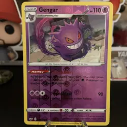 Pokemon Gengar 085/202 Reverse Holo Sword And Shield - Image 1