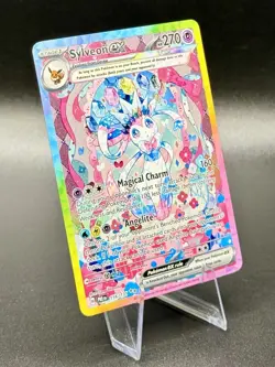 Sylveon ex 156/131 SIR Pokemon Prismatic Evolutions God Pack Fresh NM/M - Image 1