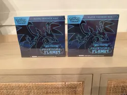 Pokemon Mega Evolution Phantasmal Flames Elite Trainer Box ETB Sealed | Lot Of 2 - Image 1