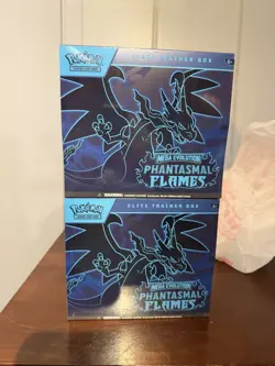 Pokemon Mega Evolution Phantasmal Flames Elite Trainer Box ETB Sealed | Lot Of 2 - Image 1