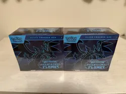 Lot of 2 - Pokemon Mega Evolution Phantasmal Flames Elite Trainer Box ETB Sealed - Image 1