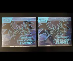 Pokemon Mega Evolution Phantasmal Flames Elite Trainer Box ETB Sealed | Lot Of 2 - Image 1