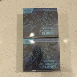 Lot Of 2 - Pokemon Mega Evolution Phantasmal Flames Elite Trainer Box ETB Sealed - Image 1