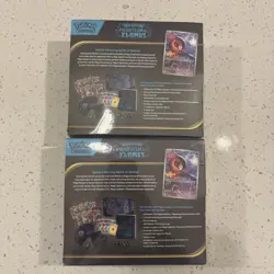 Lot Of 2 - Pokemon Mega Evolution Phantasmal Flames Elite Trainer Box ETB Sealed - Image 2