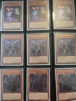 YuGiOh Collection Binder Dino PUNK Psychic Rescue-ACE Purrely Drytron Monarch ++ - Image 1