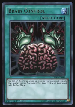 Brain Control - DUSA-EN046 - Ultra Rare - 1st Edition Yugioh - Image 1