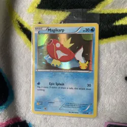 Pokemon Promo XY Generations 20th Anniversary Magikarp Card 22/83 (Holo) Sealed - Image 1