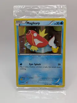 Pokemon Promo XY Generations 20th Anniversary Magikarp Card 22/83 (Holo) Sealed - Image 1