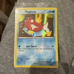 Pokemon Promo XY Generations 20th Anniversary Magikarp Card 22/83 (Holo) Sealed - Image 1
