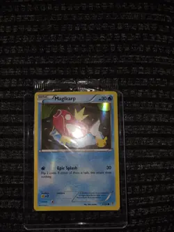 Pokemon Promo XY Generations 20th Anniversary Magikarp Card 22/83 (Holo) Sealed - Image 2