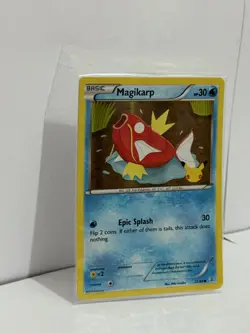 Magikarp Pokemon Card - Promo XY Generations 20th Anniversary 22/83 - SEALED - Image 2