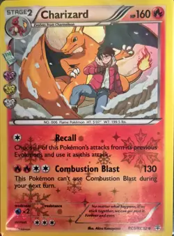 Charizard RC5/RC32 Holo Pokemon TCG Card Radiant Collection Generations NM - Image 1