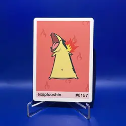 Exsplooshin (Typhlosion) #157 - Gen 2 Pookiemoot Fan Art - Pokemon - Image 1