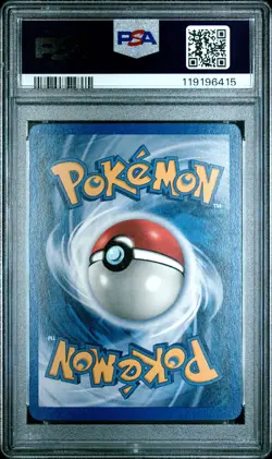 1999 POKEMON BASE SET UNLIMITED #10 MEWTWO-HOLO PSA 7 - Image 2