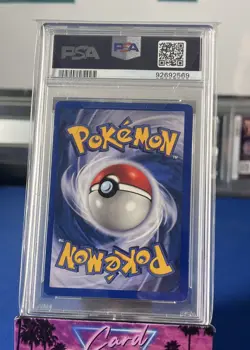 Pokemon PSA 7 Mewtwo Shadowless Holo 1999 10/102 Base Set English - Image 2