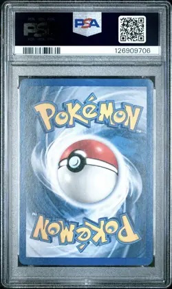 1999 POKEMON BASE SET UNLIMITED #10 MEWTWO-HOLO PSA 7 - Image 2