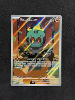 Marshadow 146/132 Pokemon Mega Evolution Illustration Rare Card MINT - Image 1