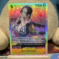 Boa Hancock PRB02-017 One Piece CCG Character Card 7000 Power Holo - Image 1