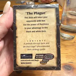 Magic cards! Urza’s Saga The Plague(1998) Out Of Print New Factory Sealed NEW - Image 2