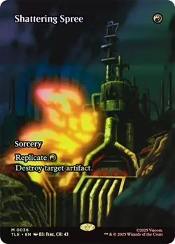 Shattering Spree Foil Borderles Avatar: The Last Airbender NM MTG - Image 1