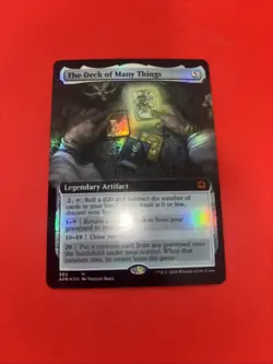 The Deck of Many Things (Extended Art) Foil Adventures in the Forgotten Realms. - Image 1