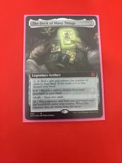 The Deck of Many Things (Extended Art) Foil Adventures in the Forgotten Realms. - Image 4