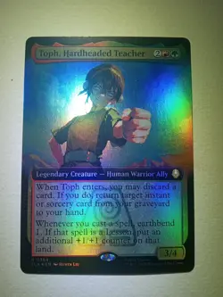 Toph, Hardheaded Teacher (Extended Art) Avatar: The Last Airbender Foil - Image 1