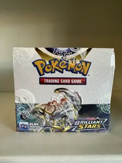 Pokemon TCG Sword & Shield Brilliant Stars Factory Sealed Booster Box - Image 1