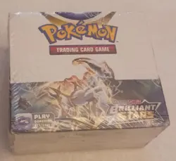 Pokemon TCG Sword & Shield Brilliant Stars Factory Sealed Booster Box - New - Image 1