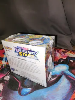 Pokemon TCG Sword & Shield Brilliant Stars Factory Sealed Booster Box. - Image 3