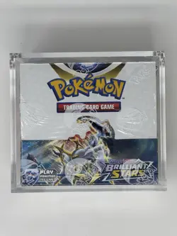 Pokemon TCG Sword & Shield Brilliant Stars Booster Box Factory Sealed-SEE PHOTOS - Image 1