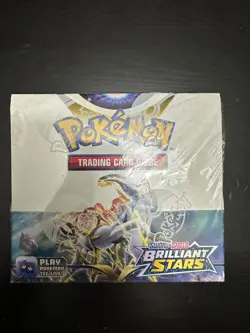 Pokemon TCG Sword & Shield Brilliant Stars Factory Sealed Booster Box - Image 1