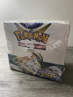 Pokemon TCG Sword & Shield Brilliant Stars Booster Box Factory Sealed - Image 1