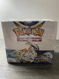 Pokemon TCG Sword & Shield Brilliant Stars Booster Box Factory Sealed - Image 3
