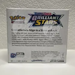 Pokemon TCG Brilliant Stars Booster Box NEW Factory Sealed Sword & Shield - Image 2