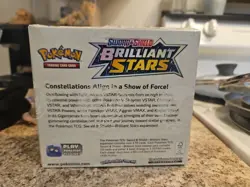 Pokemon TCG Sword & Shield Sealed Booster Box Brilliant Stars Factory Sealed - Image 5