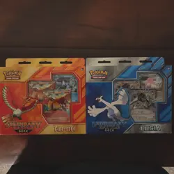 2017 Pokemon XY Legendary Battle Decks Ho-Oh & Lugia New Sealed - Image 1