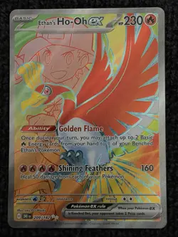 Pokemon Ethan's Ho-Oh ex 209/182 Sv10: Destined Rivals Ultra Rare Holo - NM - Image 1