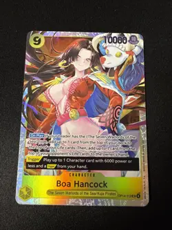 ONE PIECE TCG CARD Boa Hancock The Azure Sea's Seven OP14 OP14-112 SR - Image 2