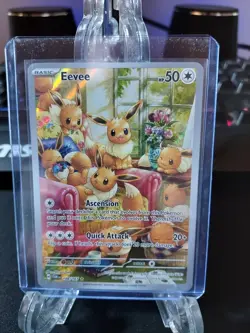 Eevee 188/167 Sv06: Twilight Masquerade Holo - Pokemon TCG - Near Mint - Image 1