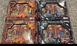 One Piece Illustration Box Vol. 5 & 6 "Lot of 4" 2 each- Sealed In Hand - Image 1