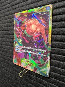 One Piece TCG Roronoa Zoro SEC Japanese OP06-118 Secret PRB-02 - Image 2