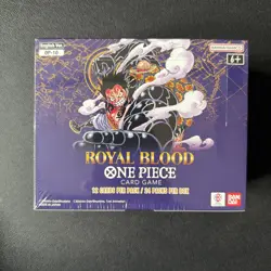 One Piece TCG: Royal Blood Booster Box English OP-10 Sealed + 2 Sealed Tins - Image 2