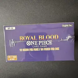 One Piece TCG: Royal Blood Booster Box English OP-10 Sealed + 2 Sealed Tins - Image 5